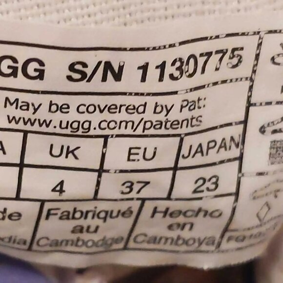 UGG Women's Alameda Leather Sneakers - Bright White - Size 6 - Picture 8 of 8